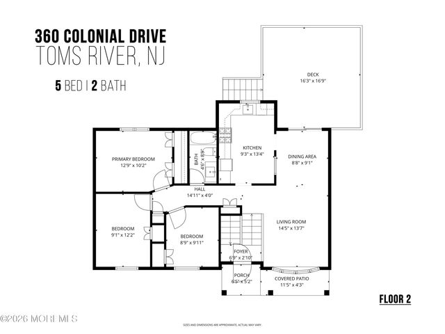 360 Colonial Drive, Toms River, NJ 08753