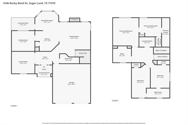 4106 Rocky Bend Drive, Sugar Land, TX 77479