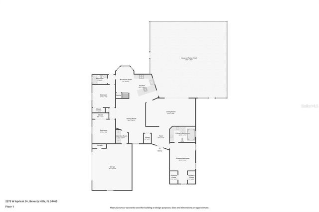 2373 W APRICOT DR, Beverly Hills, FL 34465