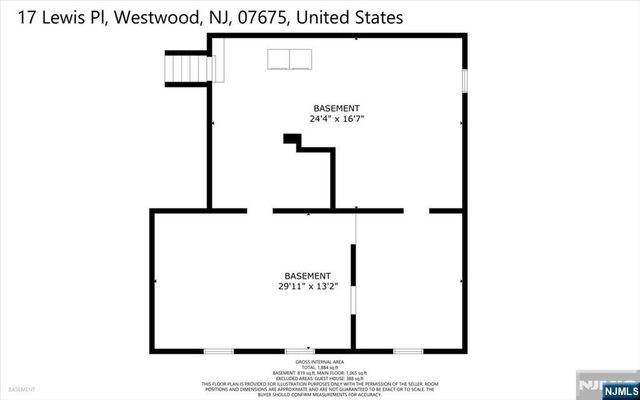 17 Lewis Place, Westwood, NJ 07675