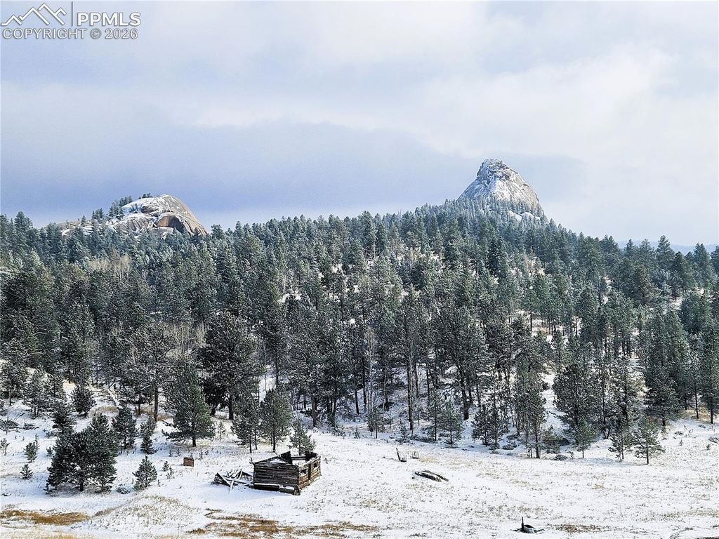 409 Wind Dancer Circle, Florissant, CO 80816 — exterior