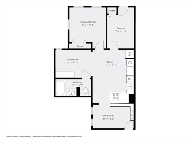 27 Clark Street 6, Boston, MA 02109