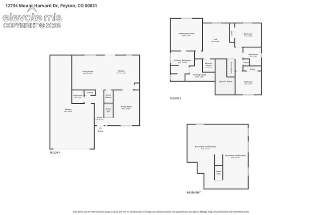 12734 Mt Harvard Drive, Peyton, CO 80831