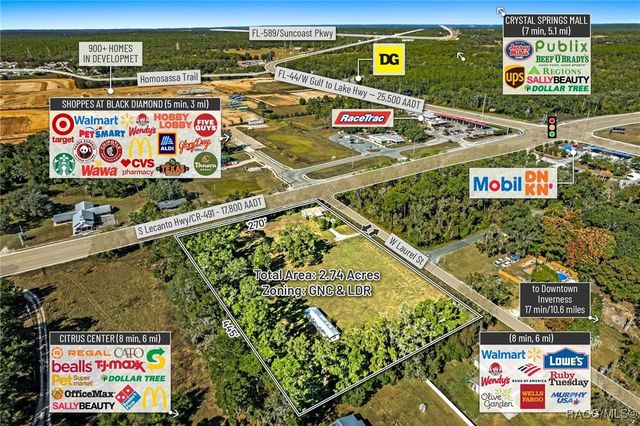3228 & 3164 W Laurel Street, Lecanto, FL 34461