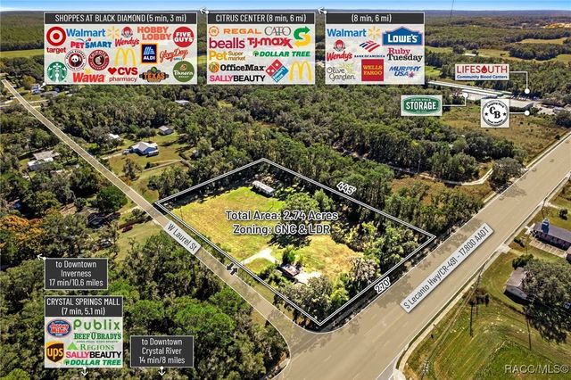 3228 & 3164 W Laurel Street, Lecanto, FL 34461