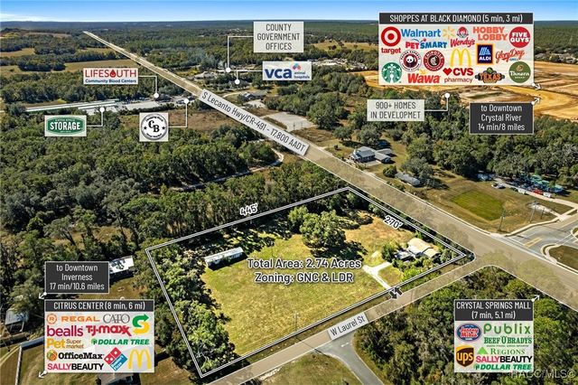 3228 & 3164 W Laurel Street, Lecanto, FL 34461