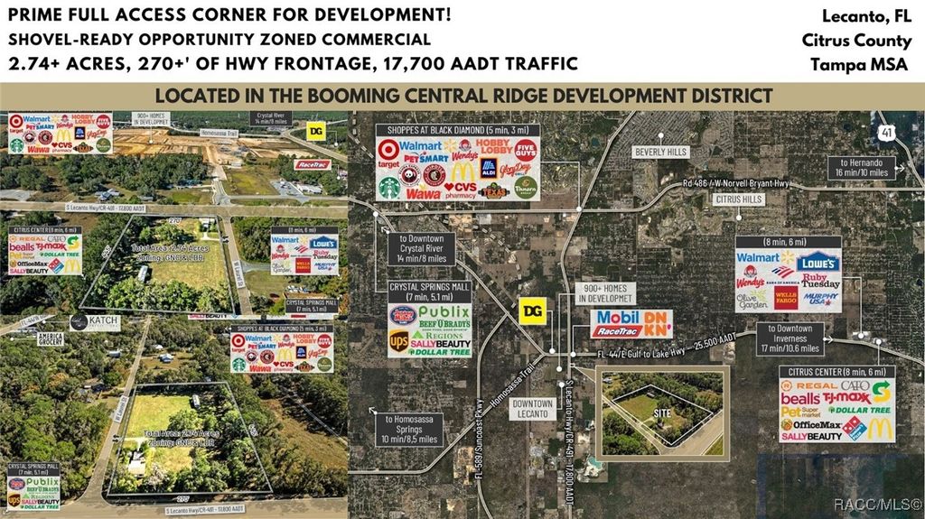 3228 & 3164 W Laurel Street, Lecanto, FL 34461