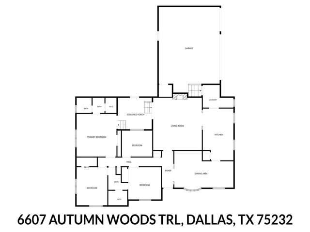 6607 Autumn Woods Trail, Dallas, TX 75232