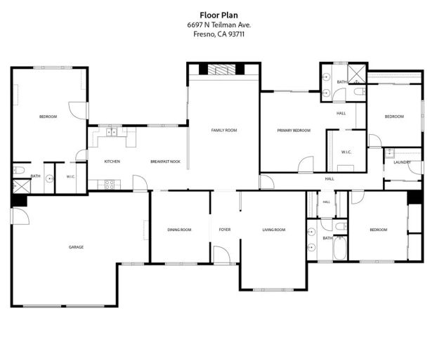 6697 N Teilman, Fresno, CA 93711
