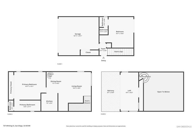 737 Whiting Court, San Diego, CA 92109