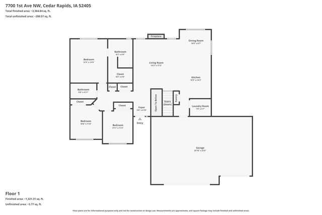 7700 1st Avenue NW, Cedar Rapids, IA 52405