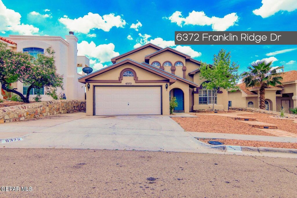 6372 Franklin Ridge Drive, El Paso, TX 79912