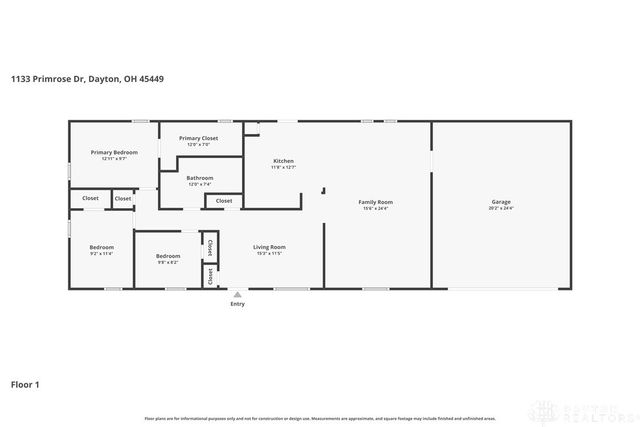 1133 Primrose Drive, West Carrollton, OH 45449