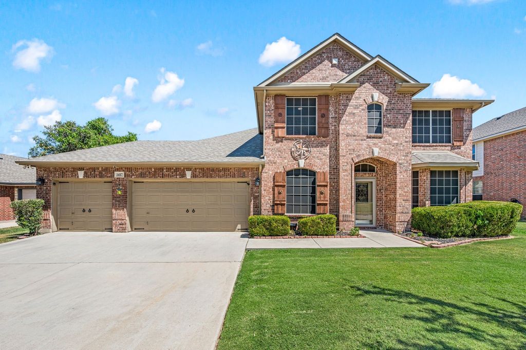 1417 White Ash Street, Saginaw, TX 76131 — exterior
