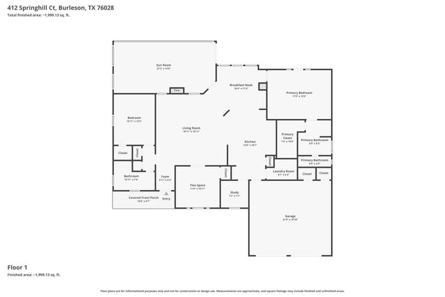 412 Springhill Court, Burleson, TX 76028