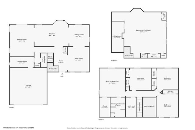 1175 Lakewood Circle, Naperville, IL 60540
