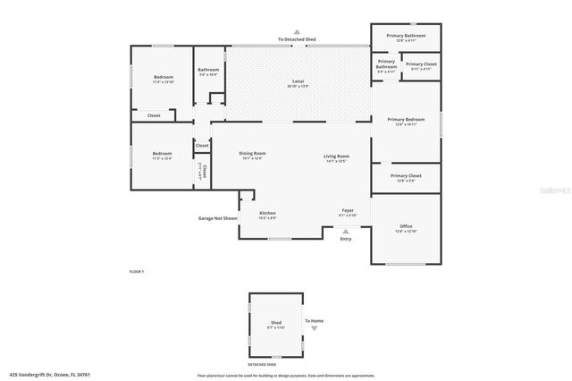 425 VANDERGRIFT DRIVE, Ocoee, FL 34761