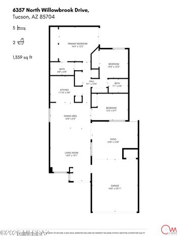 6357 N Willowbrook Drive, Tucson, AZ 85704
