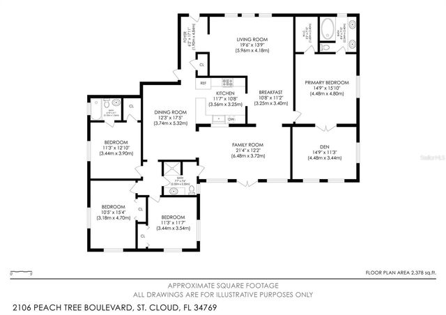 2106 PEACH TREE BOULEVARD, St Cloud, FL 34769