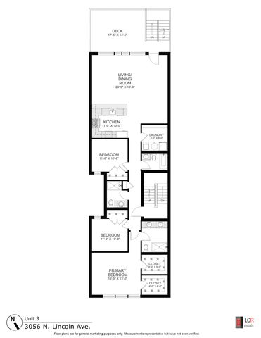 3056 N Lincoln Avenue 3, Chicago, IL 60657