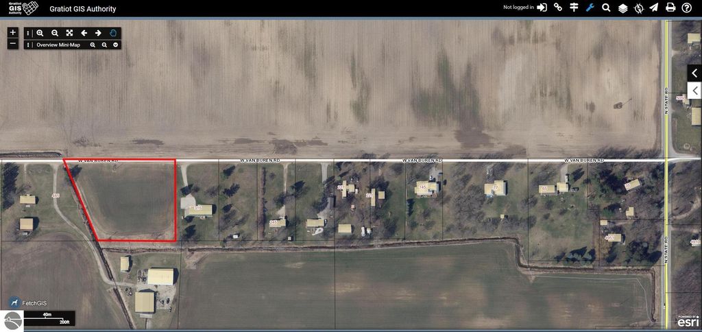 Image 6 of property listing at TBD W Van Buren Road, Alma, MI 48801