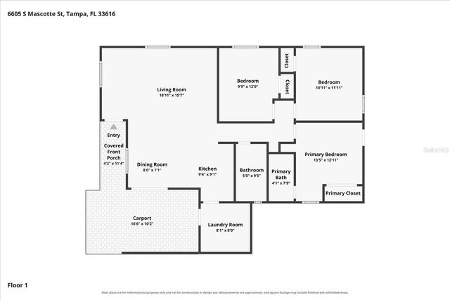 6605 S MASCOTTE STREET, Tampa, FL 33616