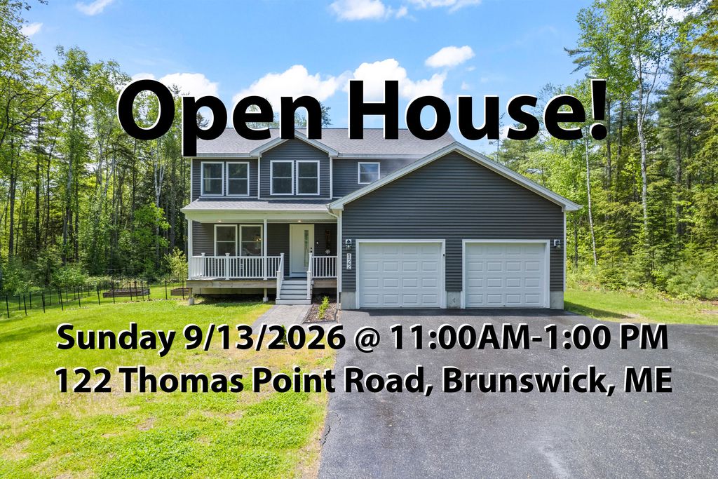 122 Thomas Point Road, Brunswick, ME 04011 — exterior