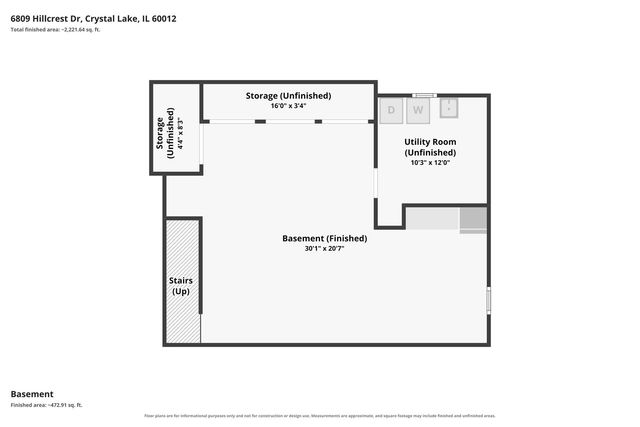 6809 Hillcrest Drive, Crystal Lake, IL 60012