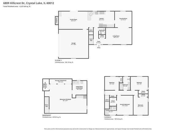 6809 Hillcrest Drive, Crystal Lake, IL 60012