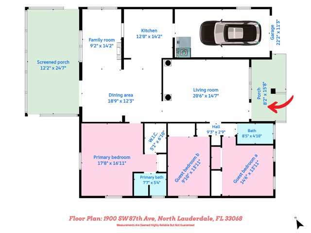 1900 SW 87th Avenue, North Lauderdale, FL 33068