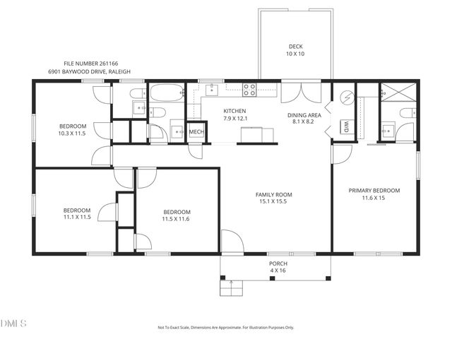 6901 Baywood Drive, Raleigh, NC 27613