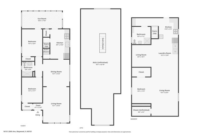 1615 S 20th Avenue, Maywood, IL 60153