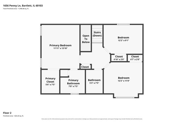 1656 Penny Lane, Bartlett, IL 60103