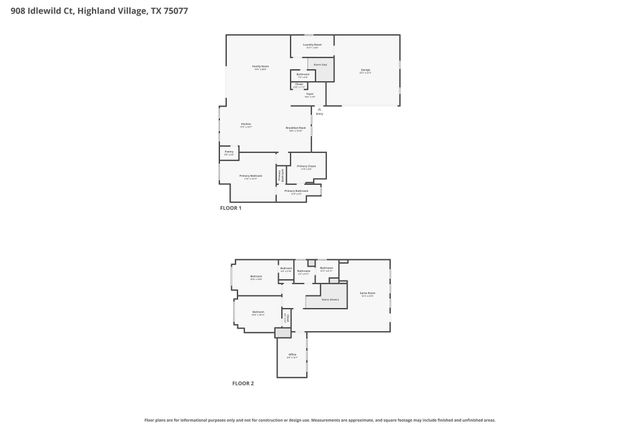 908 Idlewild Court, Highland Village, TX 75077