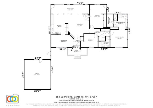 183 Sunrise Road, Santa Fe, NM 87507