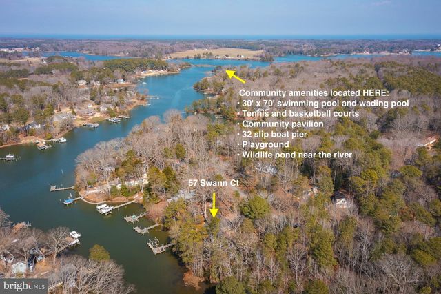 57 SWANN CT, Reedville, VA 22539