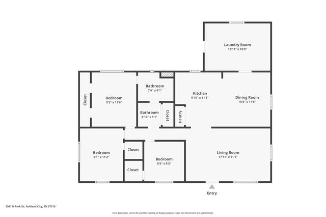 1061 Northfork Dr, W, Ashland City, TN 37015