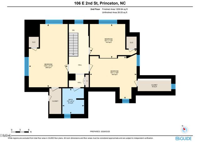 106 E 2nd Street, Princeton, NC 27569