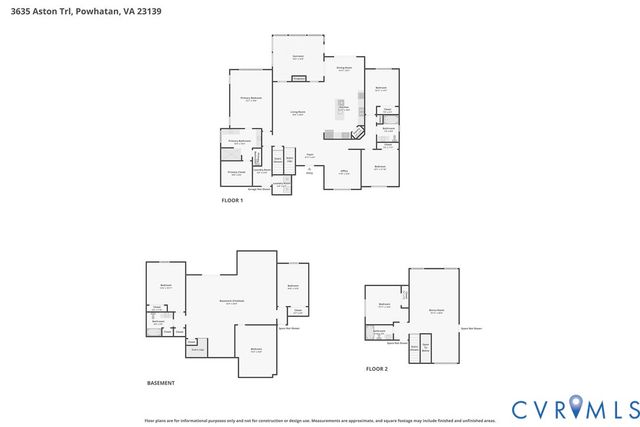 3635 Aston Trl, Powhatan, VA 23139