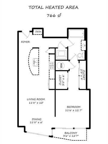 210 N Church Street 2310, Charlotte, NC 28202