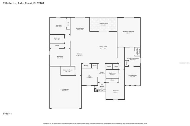 2 ROLLER LANE, Palm Coast, FL 32164