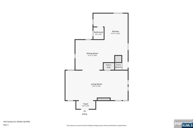 1451 Stanley Terrace, Hillside, NJ 07205