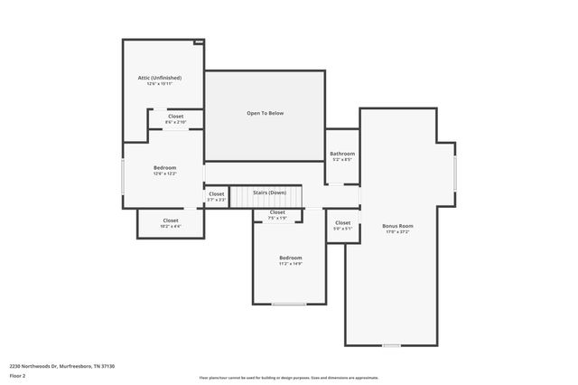 2230 Northwoods Dr, Murfreesboro, TN 37130