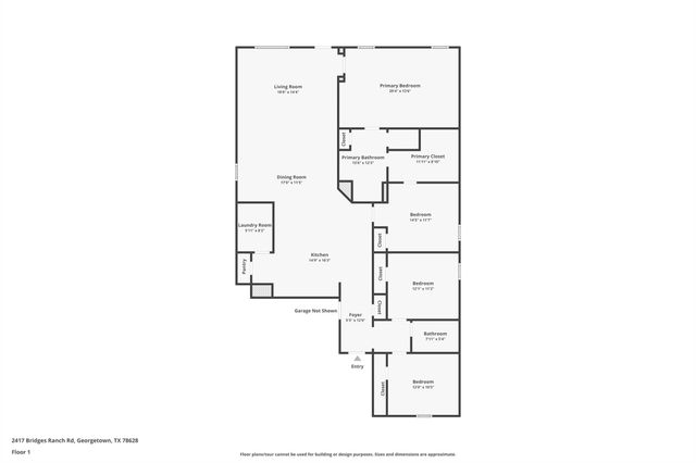 2417 Bridges Ranch RD, Georgetown, TX 78628