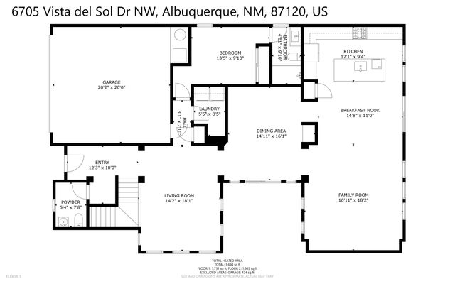 6705 Vista Del Sol Drive NW, Albuquerque, NM 87120