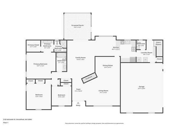 2135 Michelle DRIVE, Brookfield, WI 53045