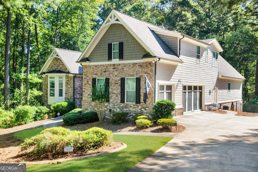 1222 Eagles Creek Court NW, Acworth, GA 30101 — exterior