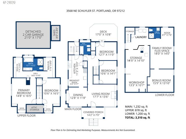 3568 Ne SCHUYLER St, Portland, OR 97212
