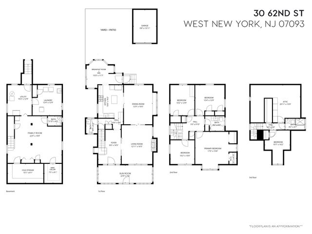 30 62ND ST, West New York, NJ 07093