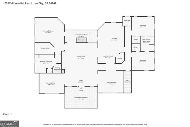 105 Wellborn Road, Peachtree City, GA 30269